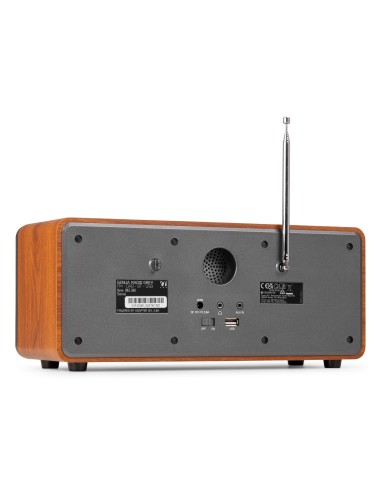 RADIO ESTÉREO GENUA DAB+ GRIS OSCURO