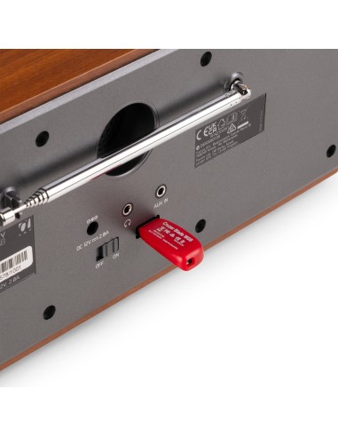 RADIO ESTÉREO GENUA DAB+ GRIS OSCURO