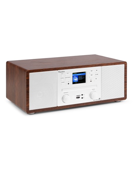 AVOLA SISTEMA DE MÚSICA DIGITAL CD/BT/DAB+/INTERNET BLANCO