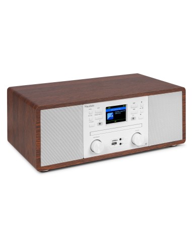 AVOLA SISTEMA DE MÚSICA DIGITAL CD/BT/DAB+/INTERNET BLANCO