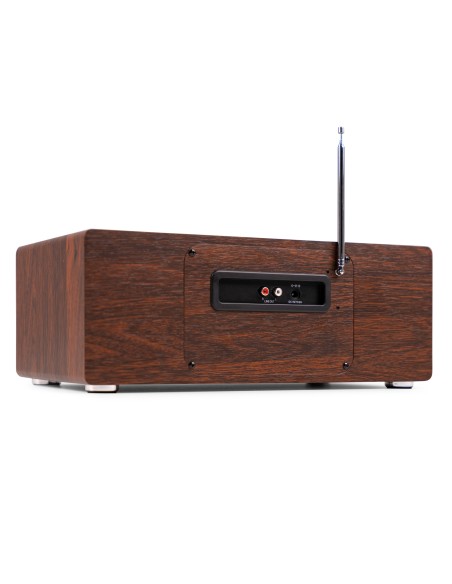 AVOLA SISTEMA DE MÚSICA DIGITAL CD/BT/DAB+/INTERNET BLANCO