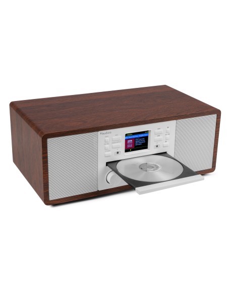 AVOLA SISTEMA DE MÚSICA DIGITAL CD/BT/DAB+/INTERNET BLANCO