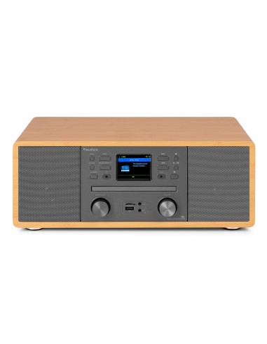 AVOLA SISTEMA DE MÚSICA DIGITAL CD/BT/DAB+/INTERNET BAMBÚ