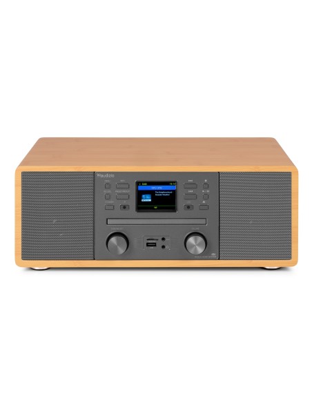 AVOLA SISTEMA DE MÚSICA DIGITAL CD/BT/DAB+/INTERNET BAMBÚ