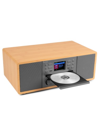 AVOLA SISTEMA DE MÚSICA DIGITAL CD/BT/DAB+/INTERNET BAMBÚ