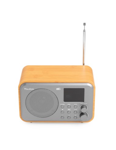 MILAN DAB+ RADIO CON BATERÍA BAMBÚ