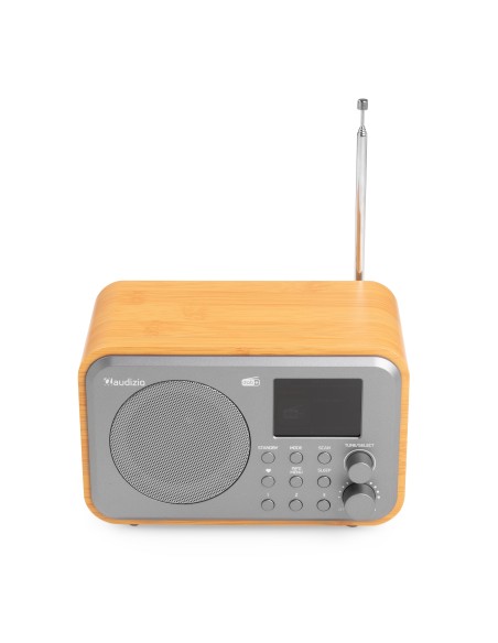 MILAN DAB+ RADIO CON BATERÍA BAMBÚ
