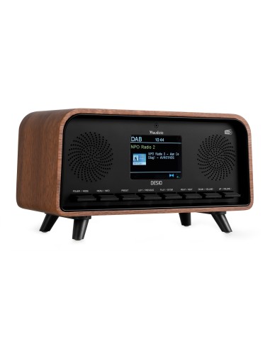 DESIO RADIO DAB MADERA OSCURA
