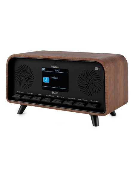DESIO RADIO DAB MADERA OSCURA