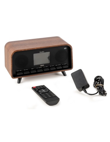 DESIO RADIO DAB MADERA OSCURA