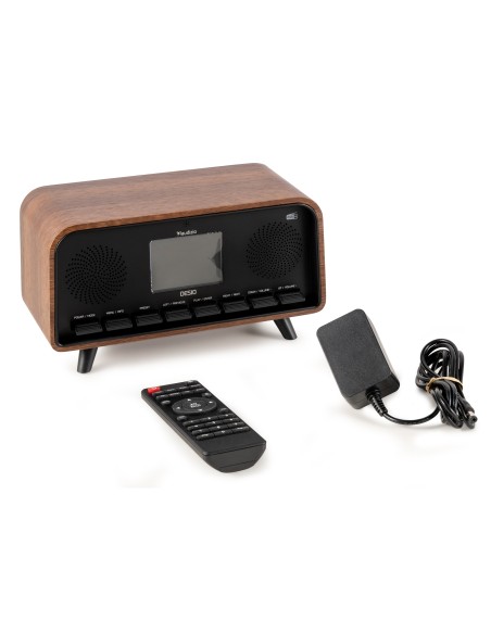 DESIO RADIO DAB MADERA OSCURA