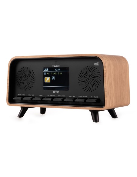 DESIO RADIO DAB MADERA CLARA