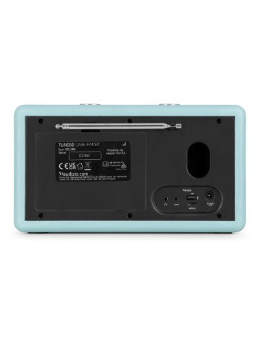TUNE60 DAB RADIO RETRO AZUL