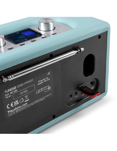 TUNE60 DAB RADIO RETRO AZUL
