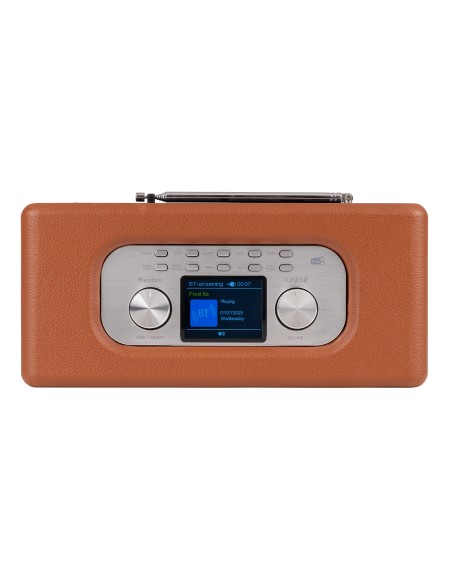 TUNE60 DAB RADIO RETRO MARRÓN