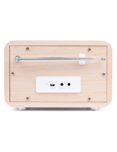 MILAN DAB+ RADIO CON BATERÍA BLANCO