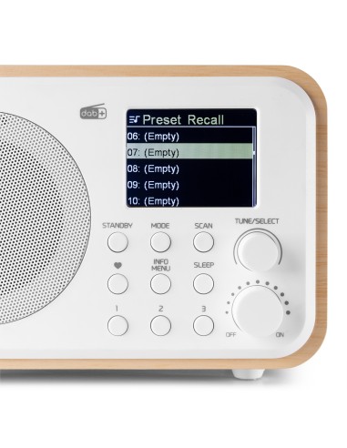 MILAN DAB+ RADIO CON BATERÍA BLANCO