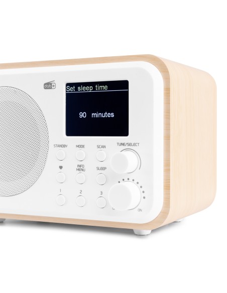 MILAN DAB+ RADIO CON BATERÍA BLANCO