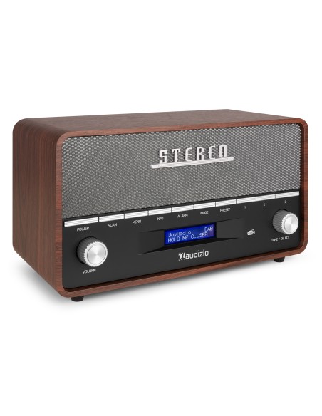 CORNO RADIO RETRO DAB+ GRIS