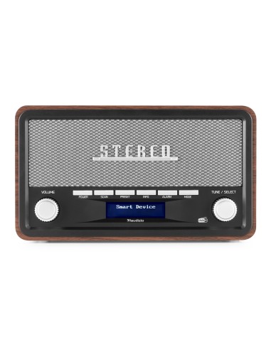 FOGGIA RADIO RETRO DAB+ GRIS