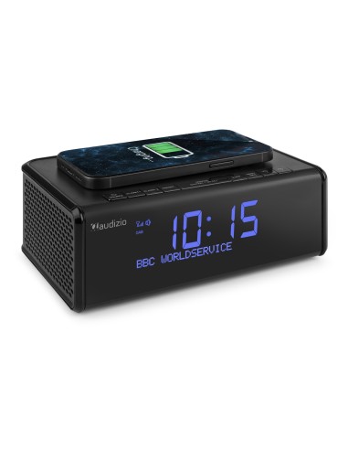 CUNEO CLOCK RADIO DAB + CON CARGA INALÁMBRICA