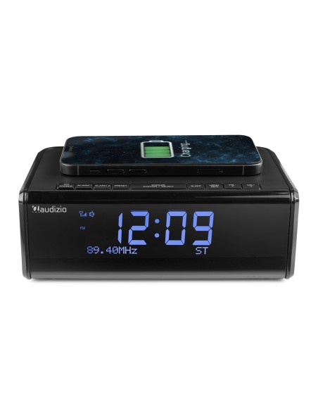 CUNEO CLOCK RADIO DAB + CON CARGA INALÁMBRICA
