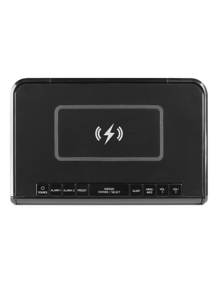 CUNEO CLOCK RADIO DAB + CON CARGA INALÁMBRICA