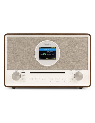LUCCA RADIO INTERNET CON DAB+ Y REPRODUCTOR CD MADERA