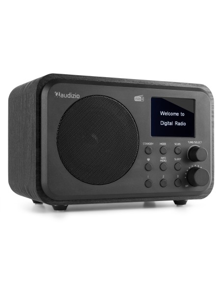 MILAN DAB+ RADIO CON BATERÍA NEGRO