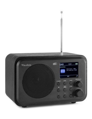 MILAN DAB+ RADIO CON BATERÍA NEGRO