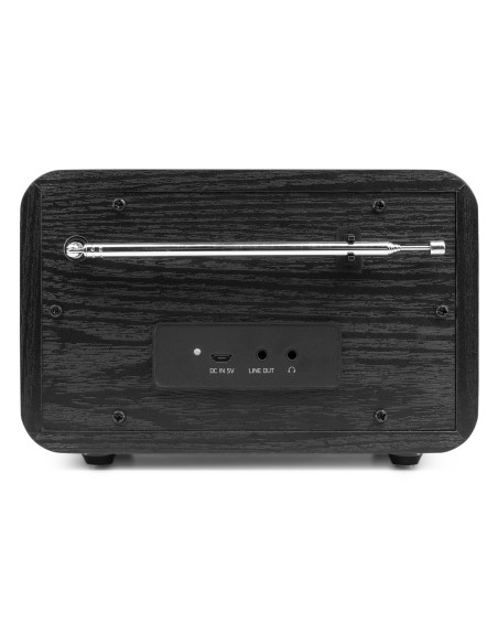 MILAN DAB+ RADIO CON BATERÍA NEGRO