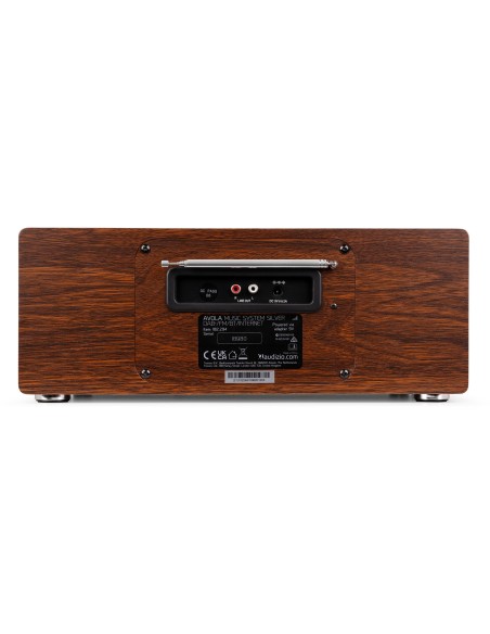 AVOLA SISTEMA DE MÚSICA DIGITAL CD/BT/DAB+/INTERNET PLATA