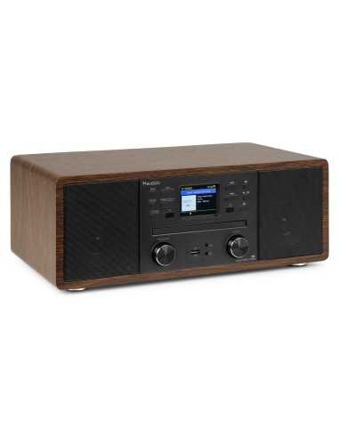 AVOLA SISTEMA DE MÚSICA DIGITAL CD/BT/DAB+/INTERNET MADERA