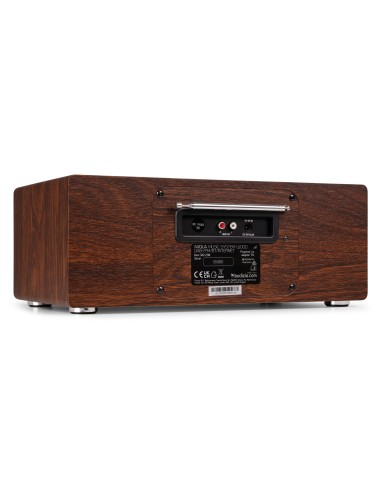 AVOLA SISTEMA DE MÚSICA DIGITAL CD/BT/DAB+/INTERNET MADERA