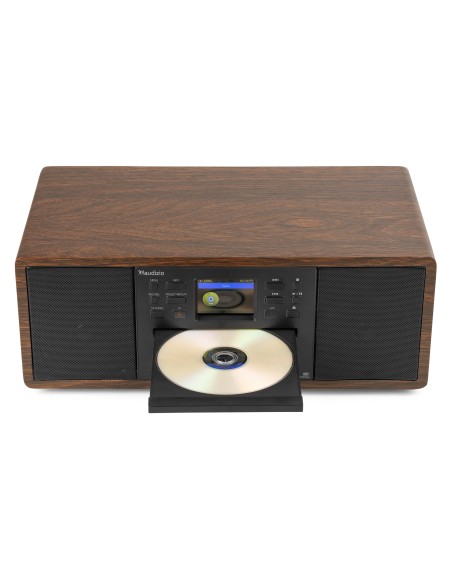 AVOLA SISTEMA DE MÚSICA DIGITAL CD/BT/DAB+/INTERNET MADERA