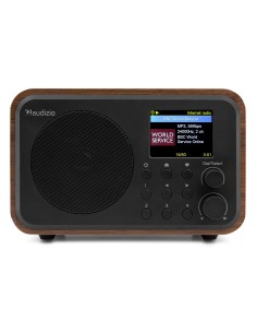 VICENZA WIFI RADIO INTERNET CON DAB+ Y BATERÍA WOOD 2
