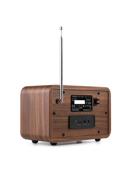 VICENZA WIFI RADIO INTERNET CON DAB+ Y BATERÍA WOOD