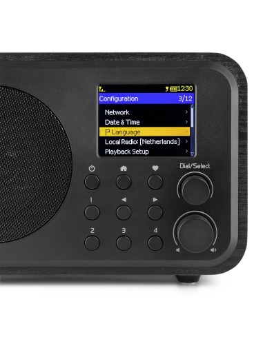 VICENZA WIFI RADIO INTERNET CON DAB+ Y BATERÍA BLACK