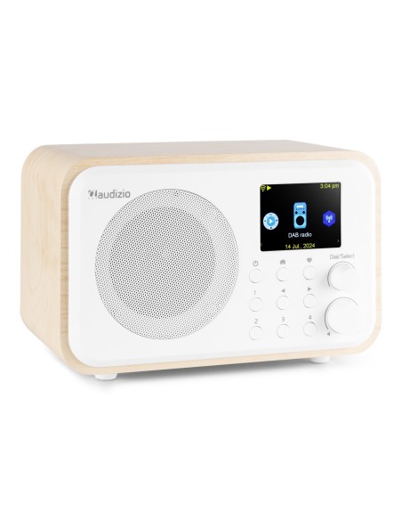 VICENZA WIFI RADIO INTERNET CON DAB+ Y BATERÍA BLANCO