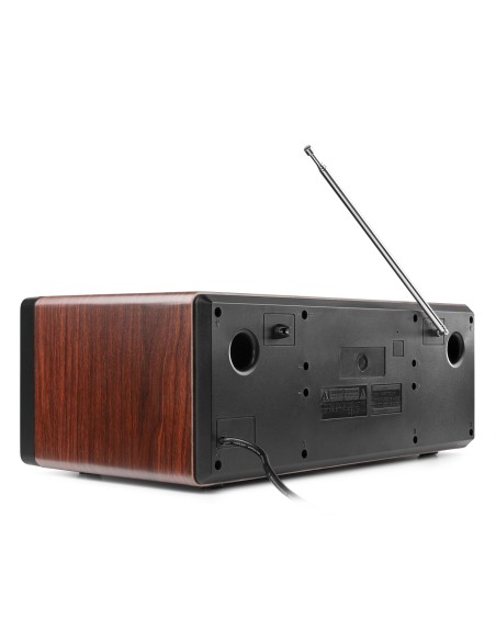 PRATO SISTEMA MUSICAL TODO-EN-UNO CD/DAB+ MADERA