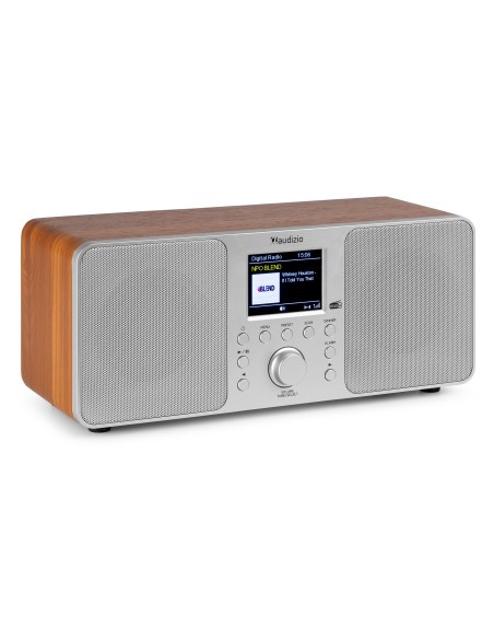 RADIO ESTÉREO GENUA DAB+ PLATA