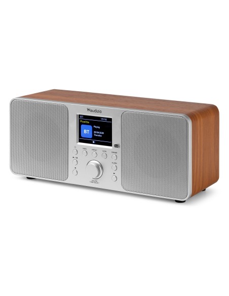 RADIO ESTÉREO GENUA DAB+ PLATA