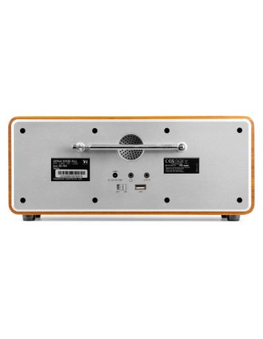 RADIO ESTÉREO GENUA DAB+ PLATA