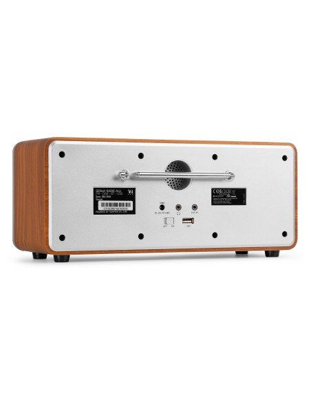 RADIO ESTÉREO GENUA DAB+ PLATA