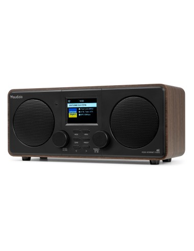 FOZA RADIO WIFI INTERNET ESTÉREO CON DAB + MADERA