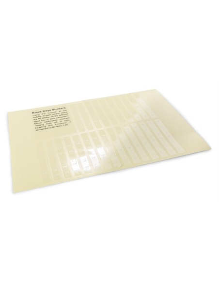 KB-KEY PEGATINAS NO PERMANENTES DE NOTAS PARA TECLADO