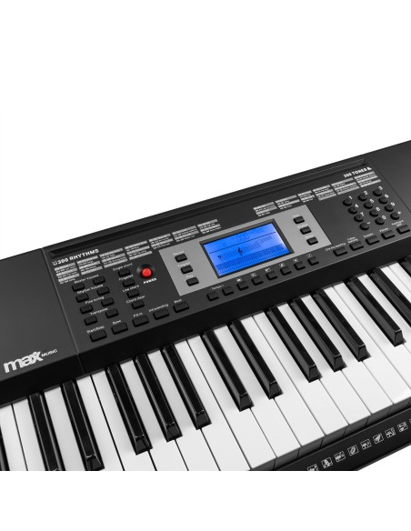 RHAPSODY61L SET TECLADO ELECTRÓNICO CON 61 TECLAS ILUMINADAS