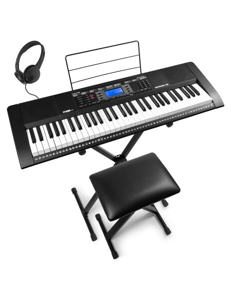 TECLADO ELECTRÓNICO RHAPSODY61M JUEGO SENSIBLE AL TACTO DE 61 TECLAS