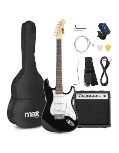 GIGKIT CONJUNTO GUITARRA ELÉCTRICA NEGRO