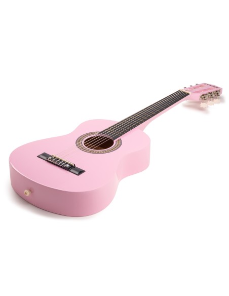SOLOART JUNIOR 1/4 CONJUNTO GUITARRA CLÁSICA ROSA